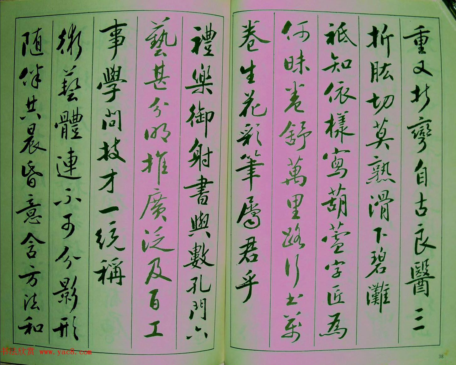 青少年行书范本《廖蕴玉著并书.论书七绝句一百首》