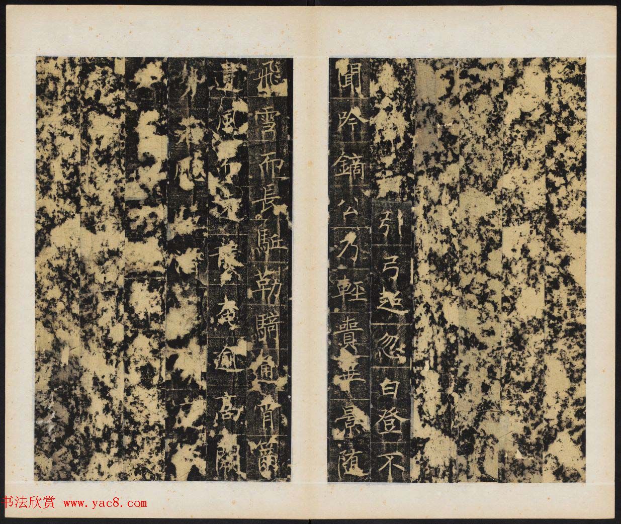 唐代楷书拓本欣赏《唐卫景武公李靖碑》