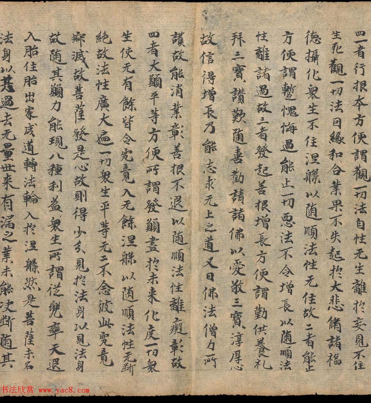 奥登堡敦煌文献精选《大乘起信论一卷》俄罗斯科学院藏