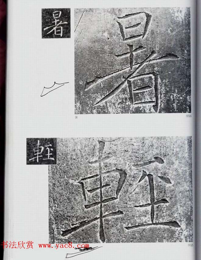 荒金大琳编著《褚遂良雁塔圣教序扩大观察记录》