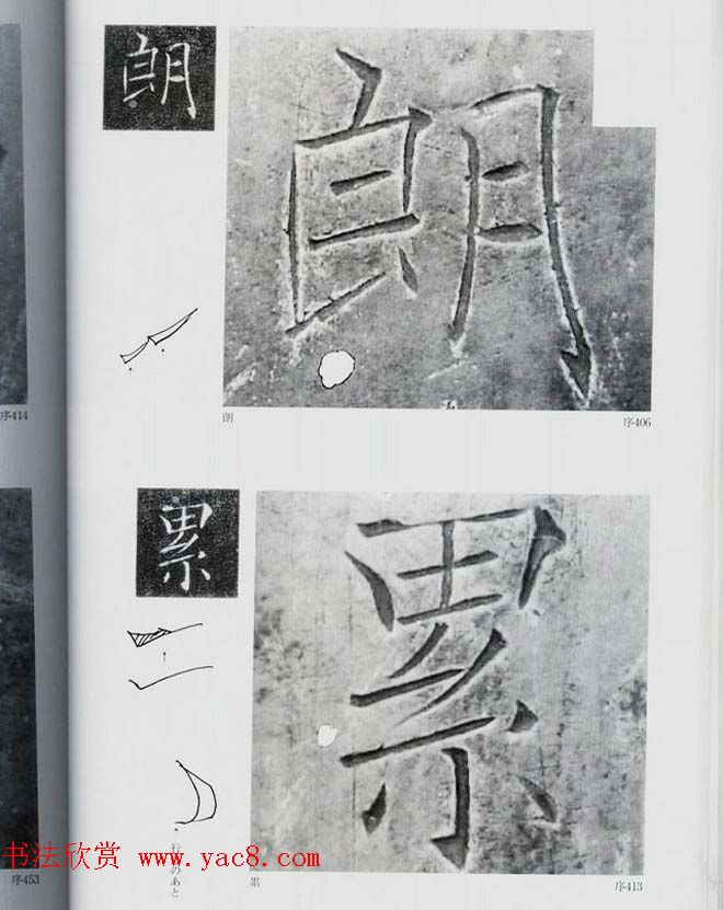 荒金大琳编著《褚遂良雁塔圣教序扩大观察记录》