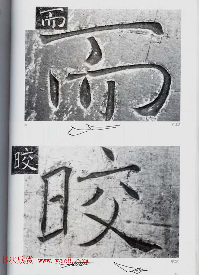 荒金大琳编著《褚遂良雁塔圣教序扩大观察记录》