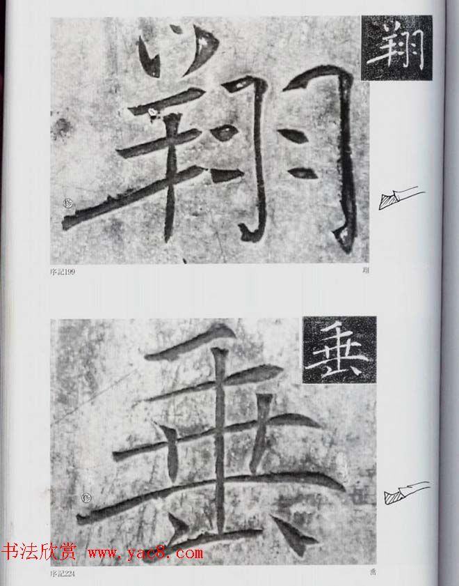 荒金大琳编著《褚遂良雁塔圣教序扩大观察记录》