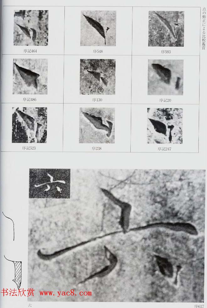 荒金大琳编著《褚遂良雁塔圣教序扩大观察记录》