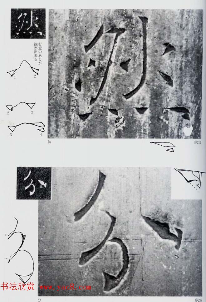 荒金大琳编著《褚遂良雁塔圣教序扩大观察记录》