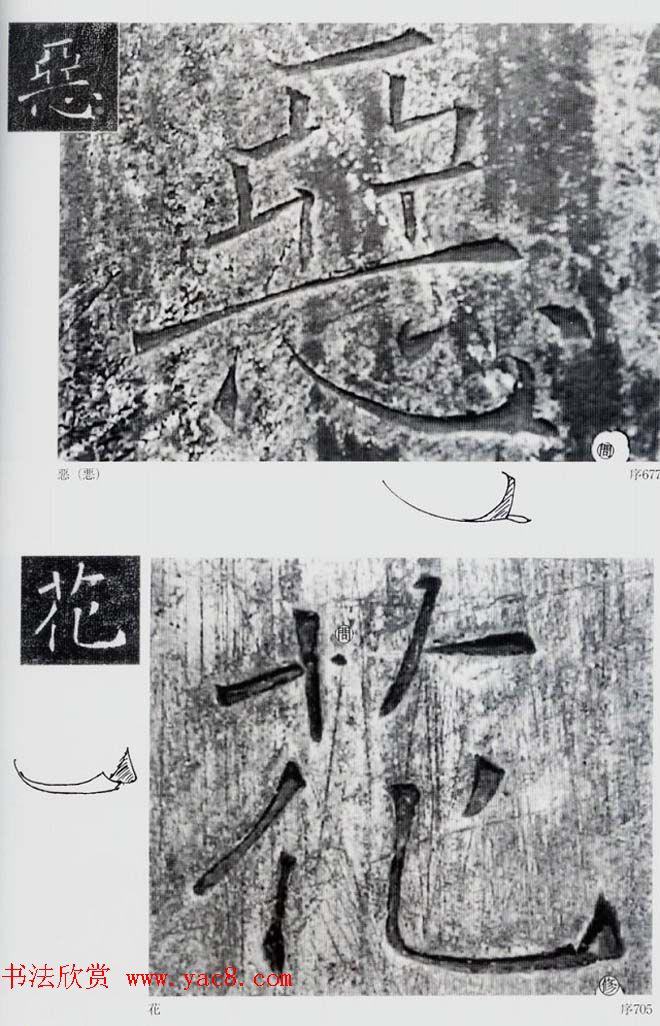 荒金大琳编著《褚遂良雁塔圣教序扩大观察记录》