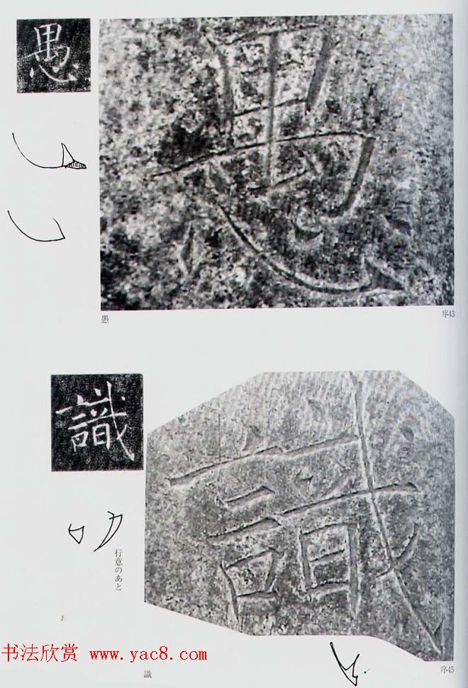 荒金大琳编著《褚遂良雁塔圣教序扩大观察记录》