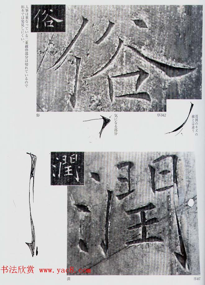 荒金大琳编著《褚遂良雁塔圣教序扩大观察记录》