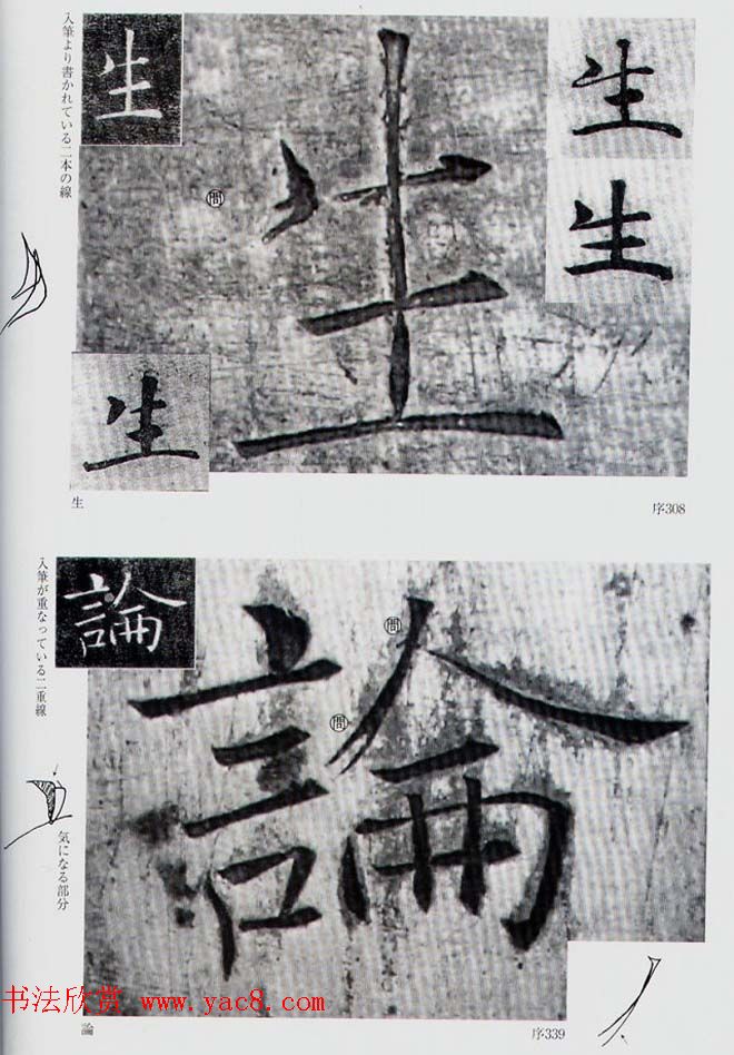 荒金大琳编著《褚遂良雁塔圣教序扩大观察记录》