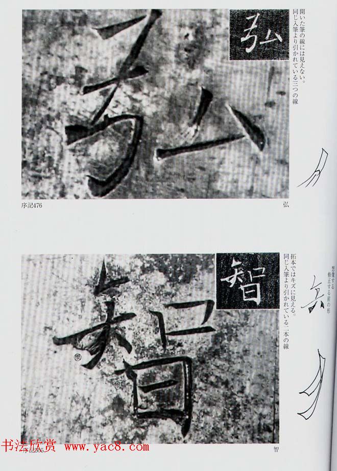 荒金大琳编著《褚遂良雁塔圣教序扩大观察记录》