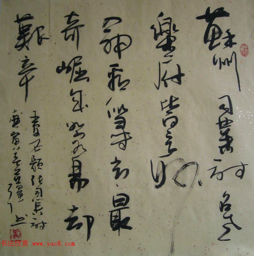 著名书画家宋开强草书书法作品欣赏