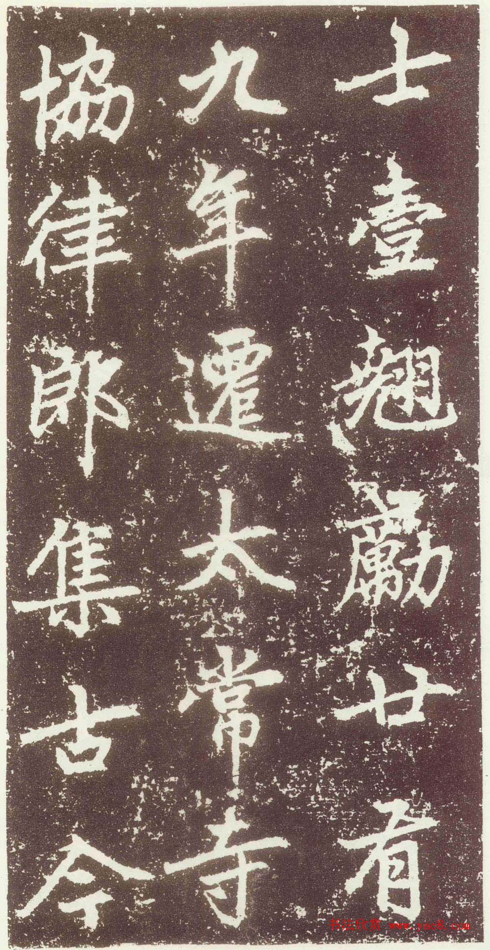 赵孟頫行楷书法欣赏《元故太常博士敬君墓碣铭并序》