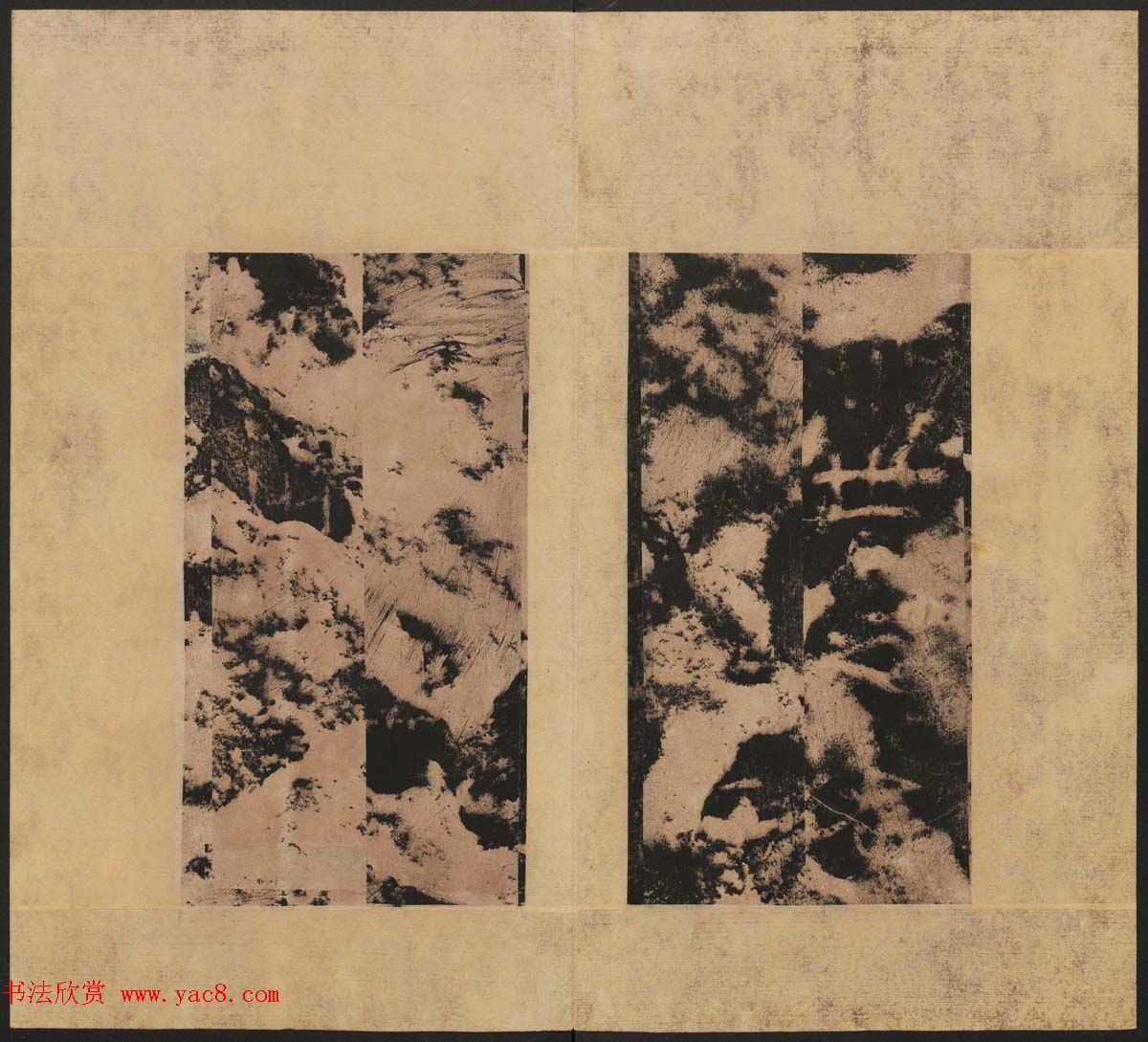 东汉隶书石刻欣赏《孔褒碑》清末拓本