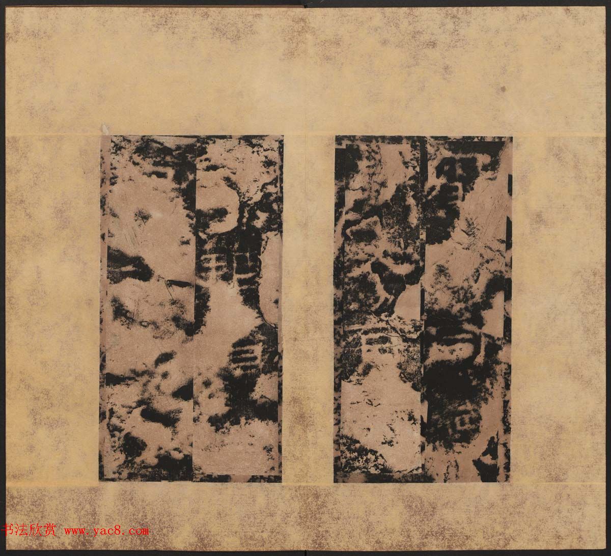 东汉隶书石刻欣赏《孔褒碑》清末拓本