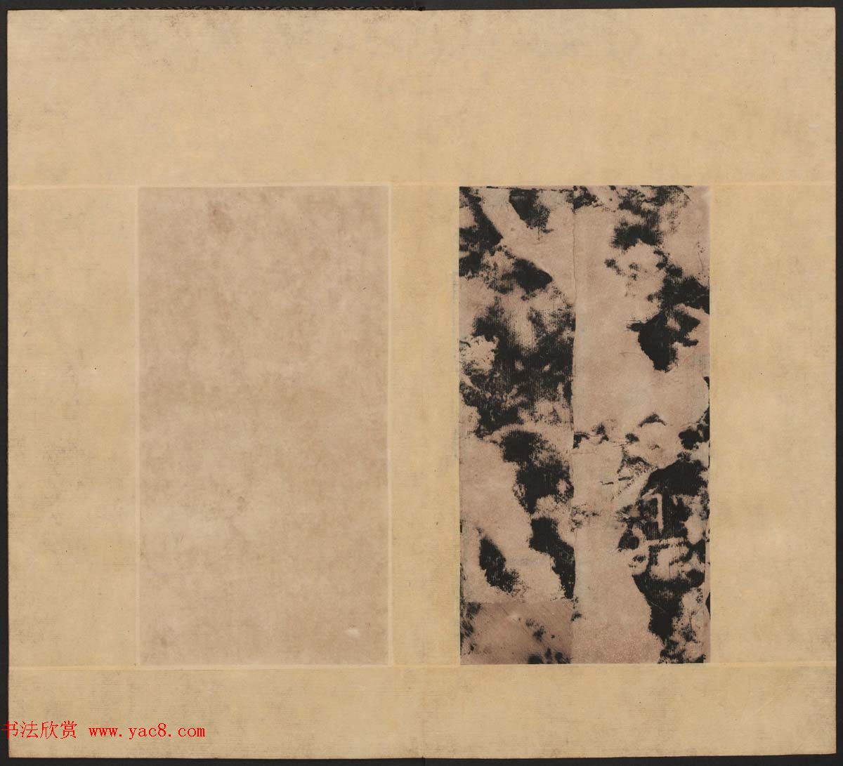 东汉隶书石刻欣赏《孔褒碑》清末拓本