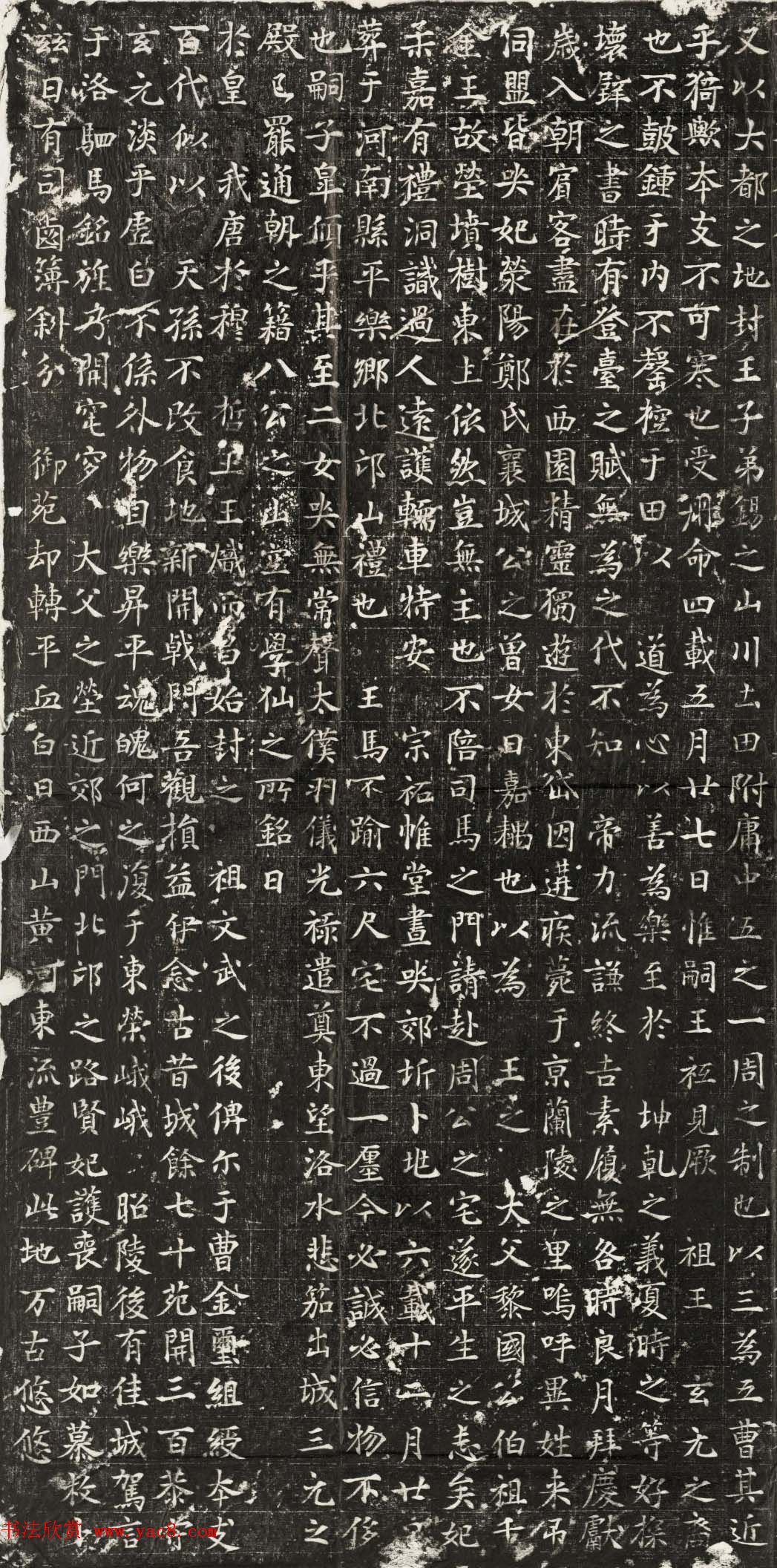 唐代骆从怤书法石刻欣赏《唐故李戢墓志铭》