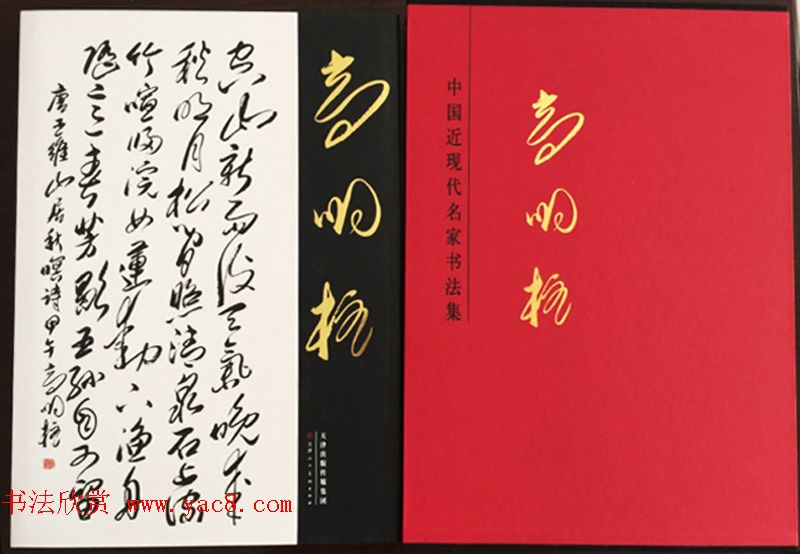 《中国近现代名家书法集—高明柱》大红袍专辑