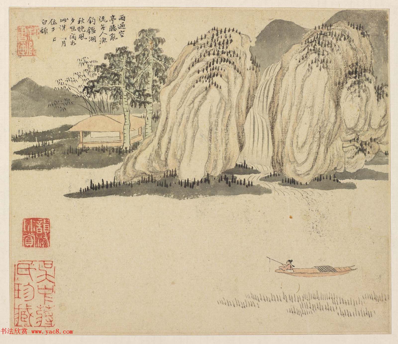 秦淮八艳柳如是字画欣赏《河东君仿古真迹》 秦淮八艳柳如是字画欣赏《河东君仿古真迹》