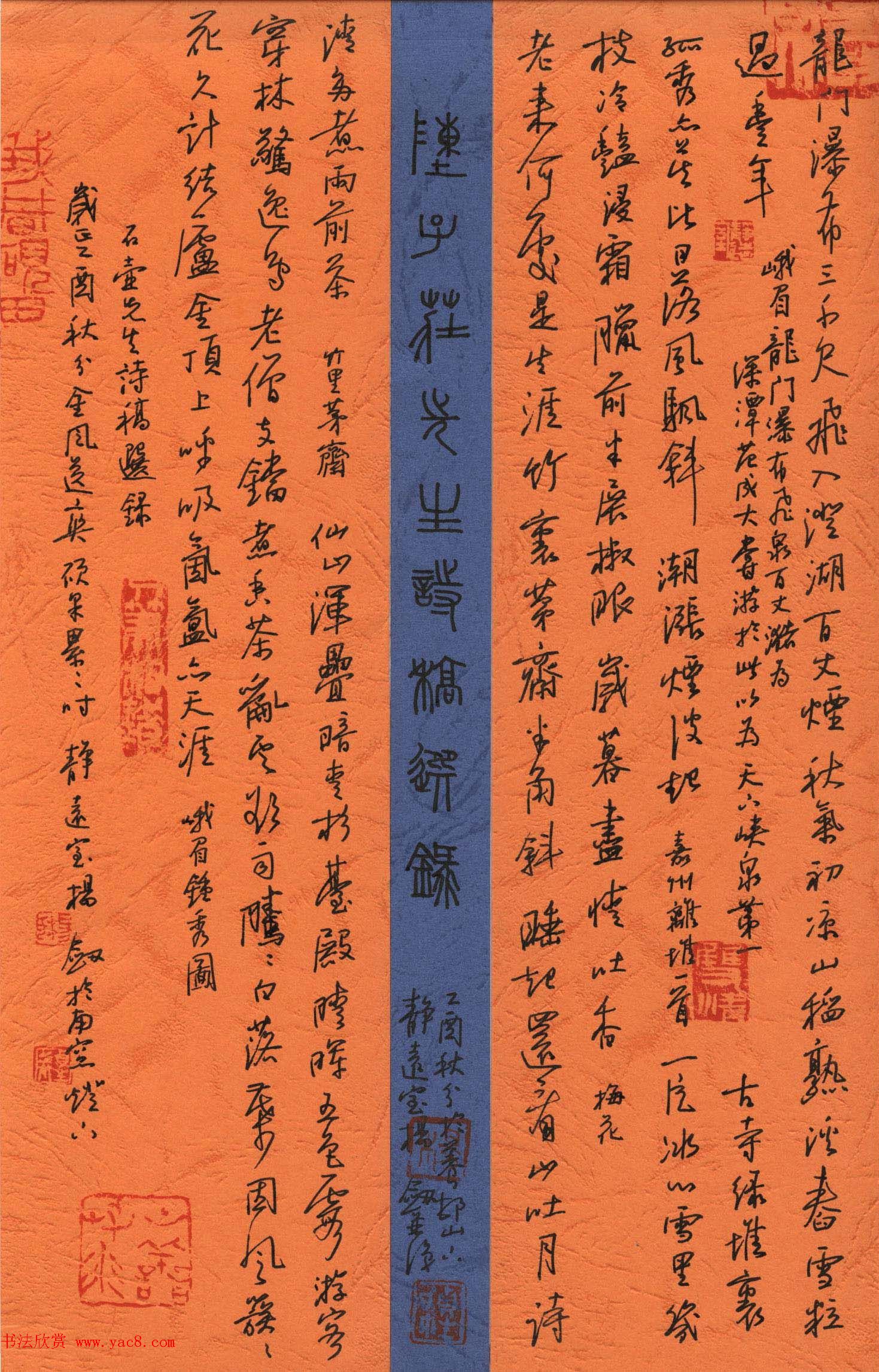 新浪潮首届中国硬笔书法网络大展赛评委作品欣赏