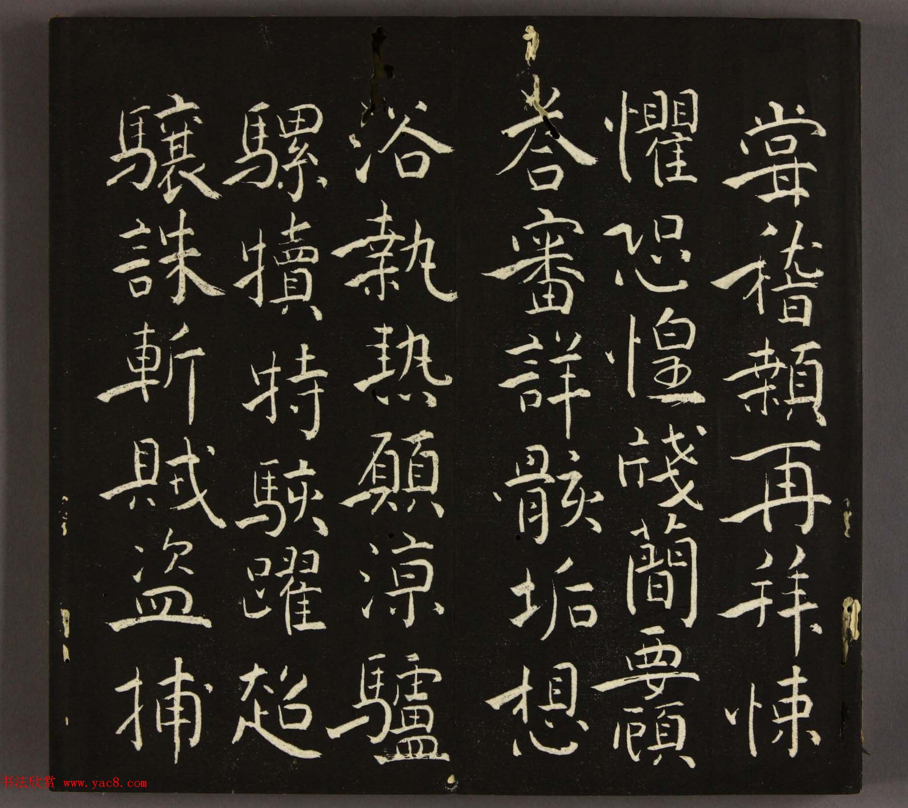 日本池大雅书法欣赏《大雅堂楷书千字文》2册合辑