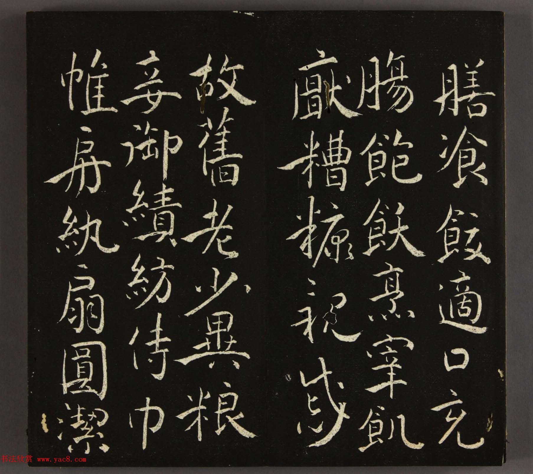 日本池大雅书法欣赏《大雅堂楷书千字文》2册合辑