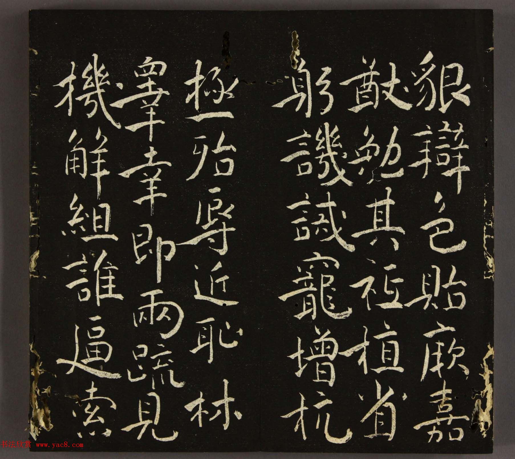 日本池大雅书法欣赏《大雅堂楷书千字文》2册合辑