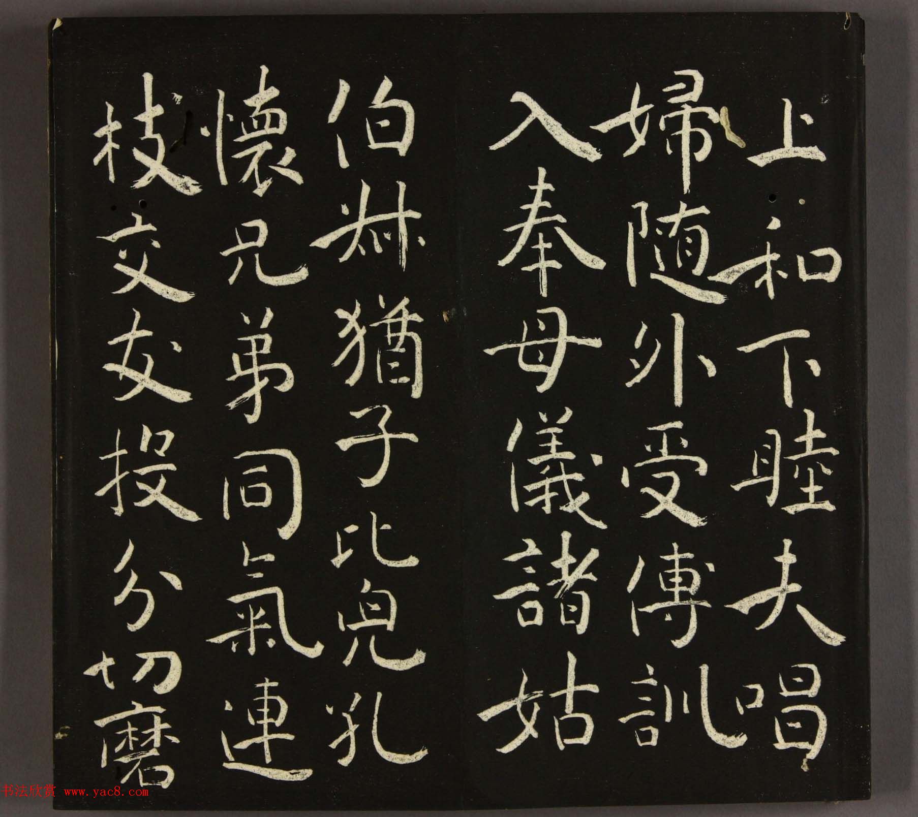 日本池大雅书法欣赏《大雅堂楷书千字文》2册合辑