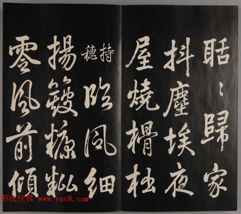 张照自书诗文欣赏《钦定天瓶斋法帖》十册 张照自书诗文欣赏《钦定天瓶斋法帖》十册