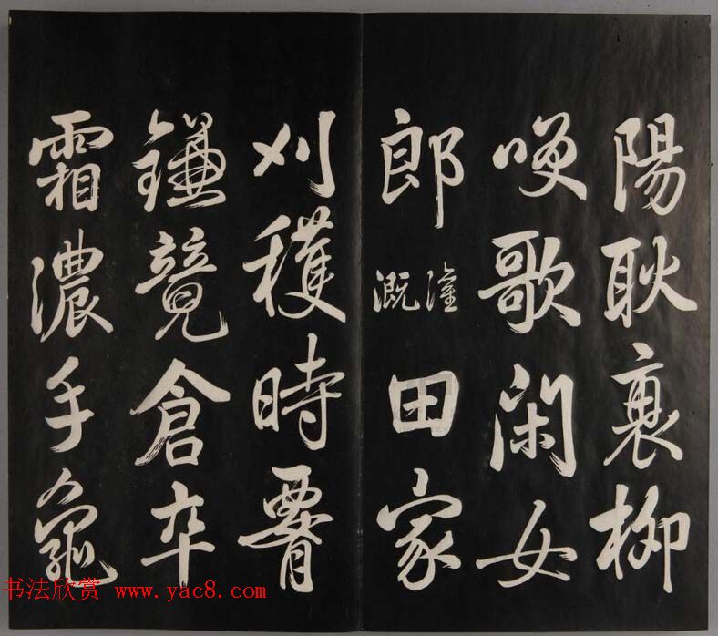 张照自书诗文欣赏《钦定天瓶斋法帖》十册 张照自书诗文欣赏《钦定天瓶斋法帖》十册