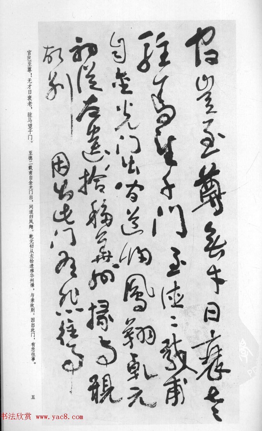 行草书法字帖欣赏《沈鹏书杜甫诗二十三首》