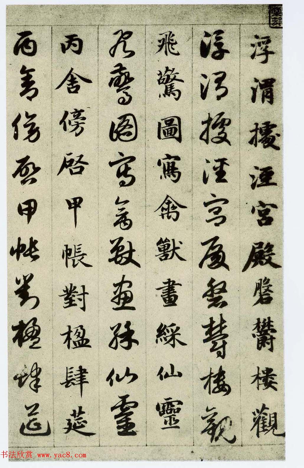 中国碑帖经典《赵孟頫真草千字文》