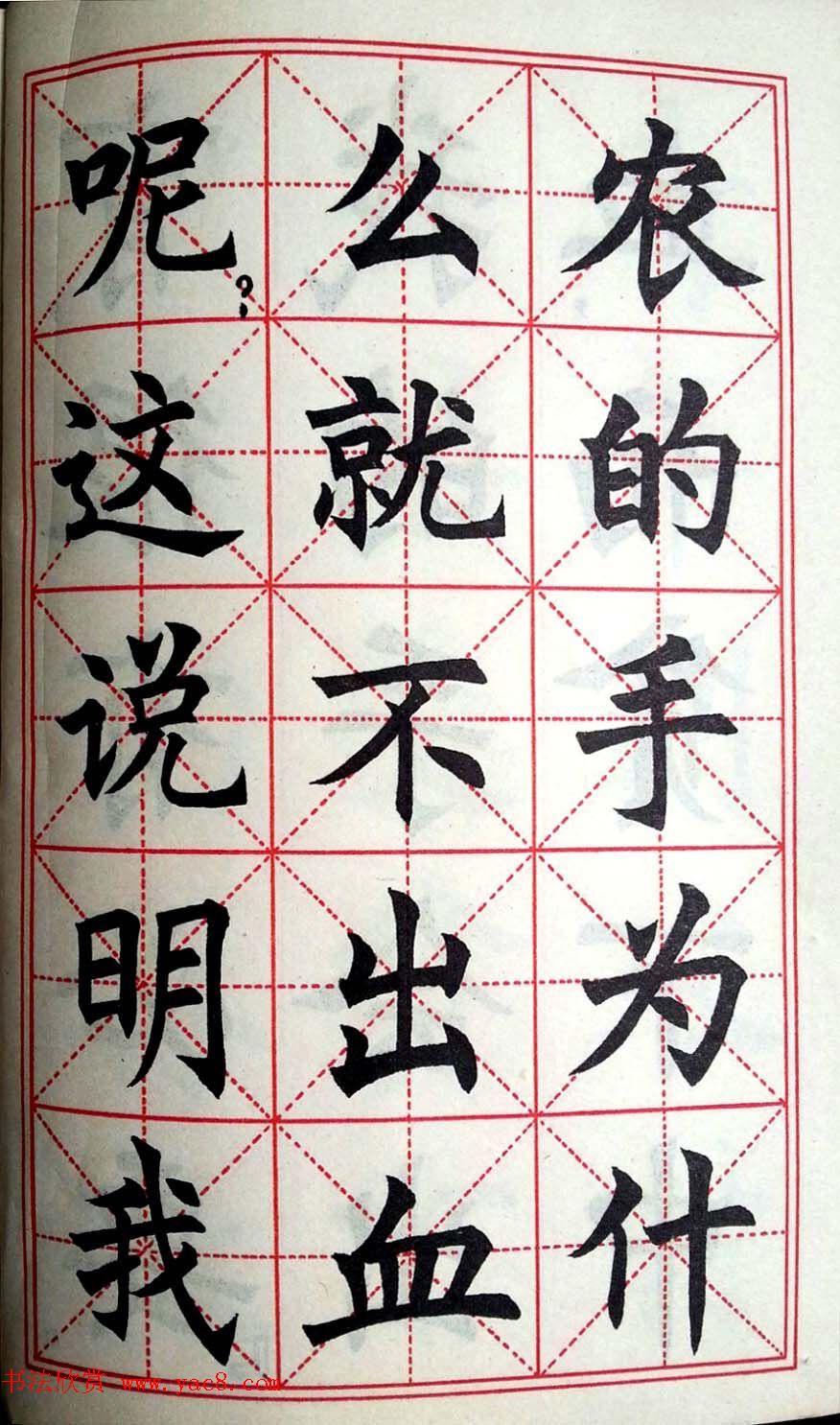 孙信德中楷字帖《金训华同志日记摘抄》