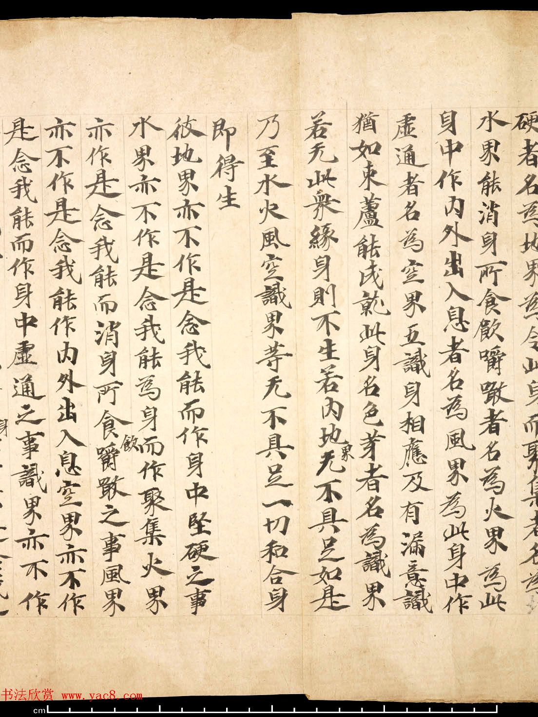 敦煌墨迹《佛说大乘稻秆经》