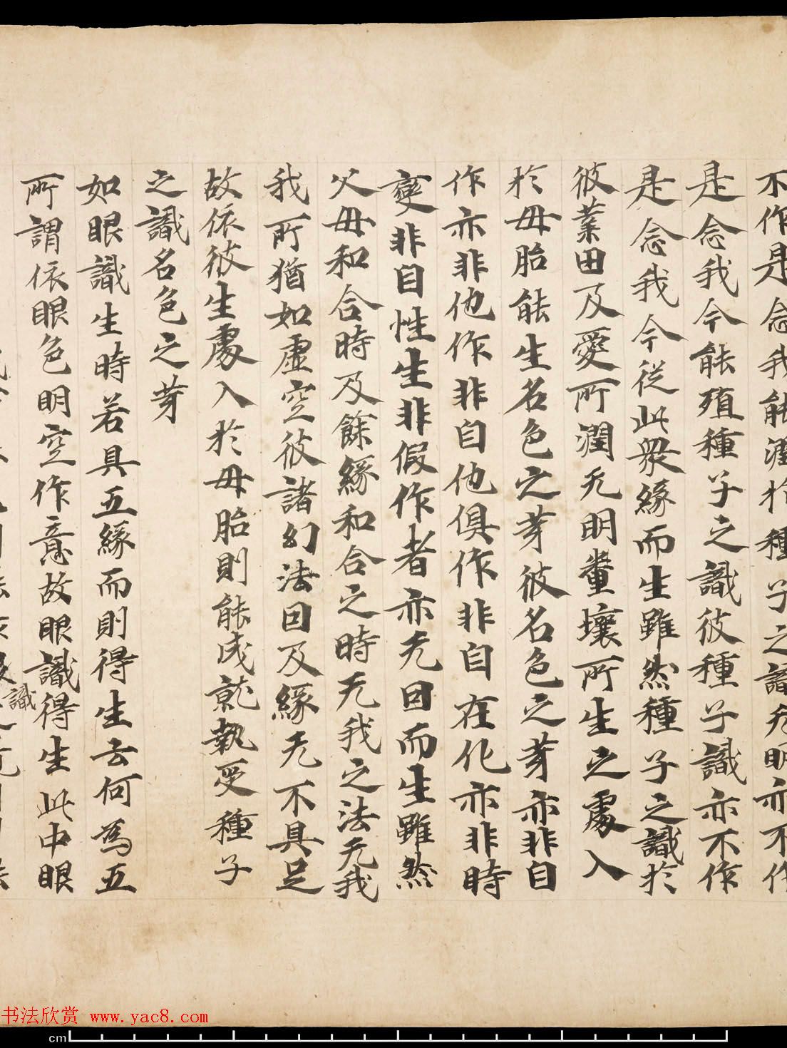 敦煌墨迹《佛说大乘稻秆经》