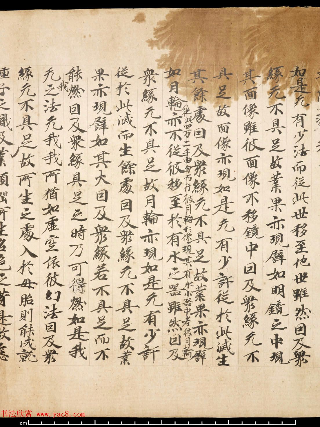 敦煌墨迹《佛说大乘稻秆经》