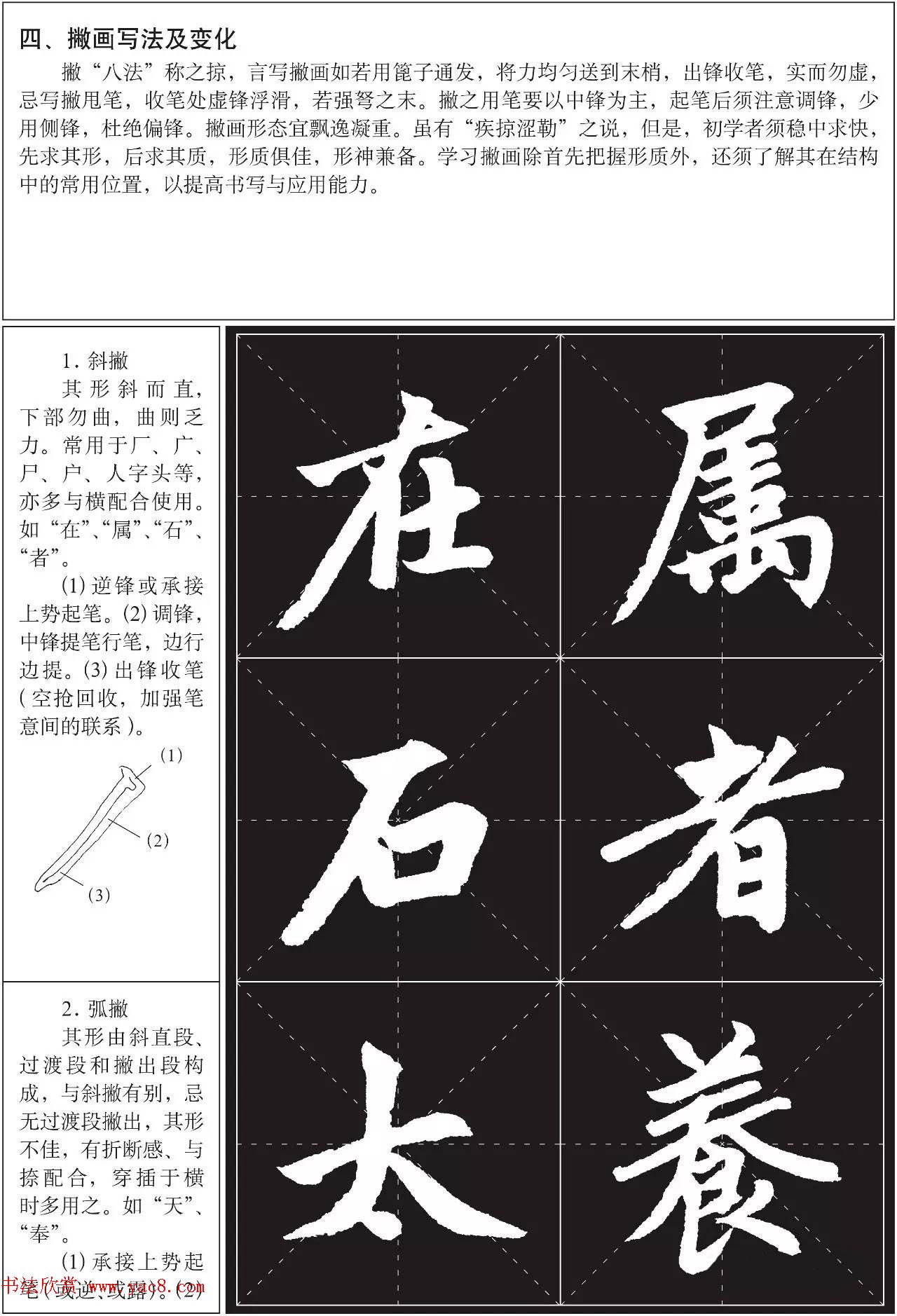书法培训楷书教程：赵孟頫《胆巴碑》解析