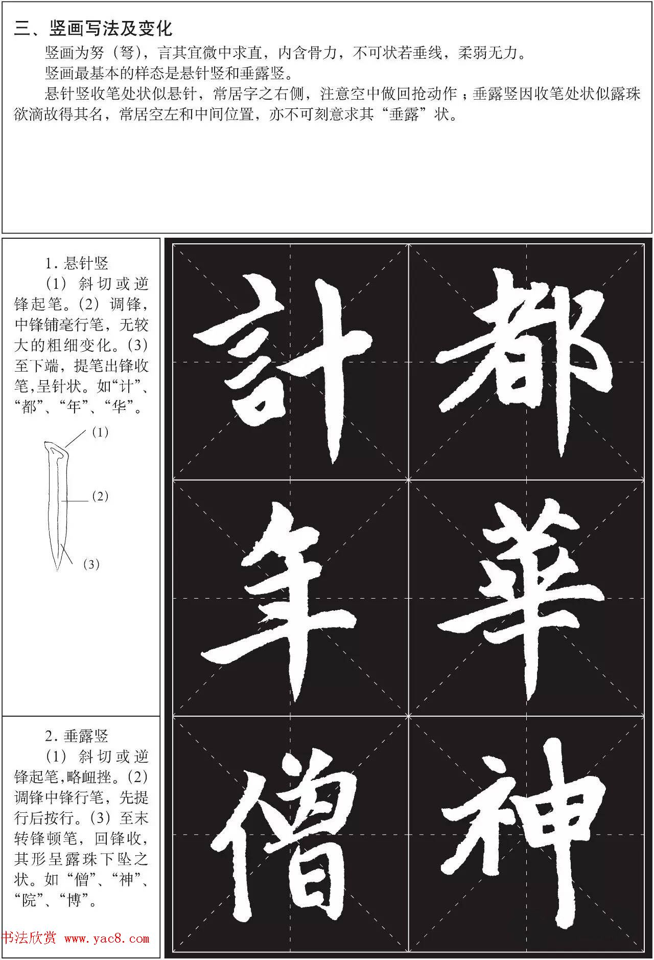 书法培训楷书教程：赵孟頫《胆巴碑》解析
