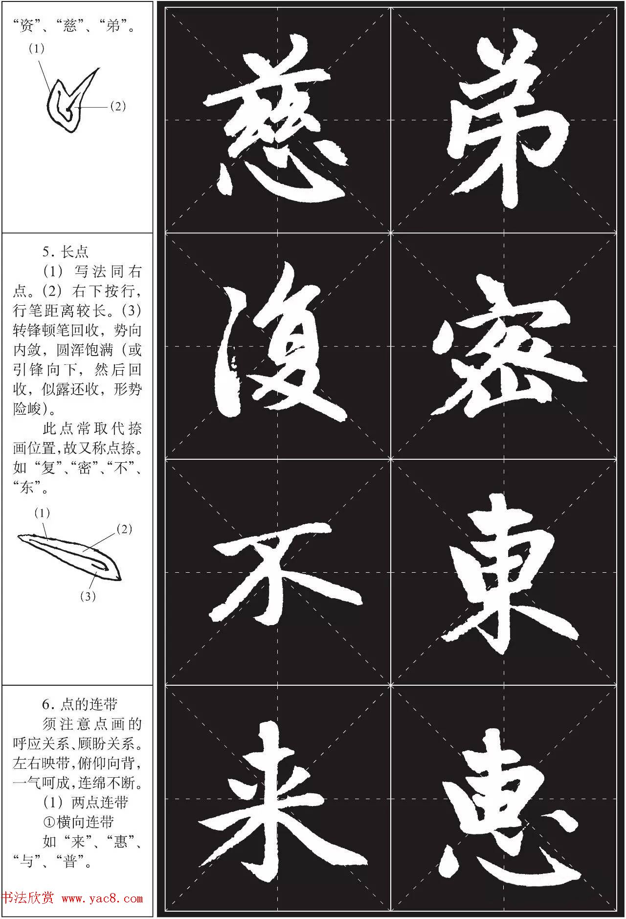 书法培训楷书教程：赵孟頫《胆巴碑》解析