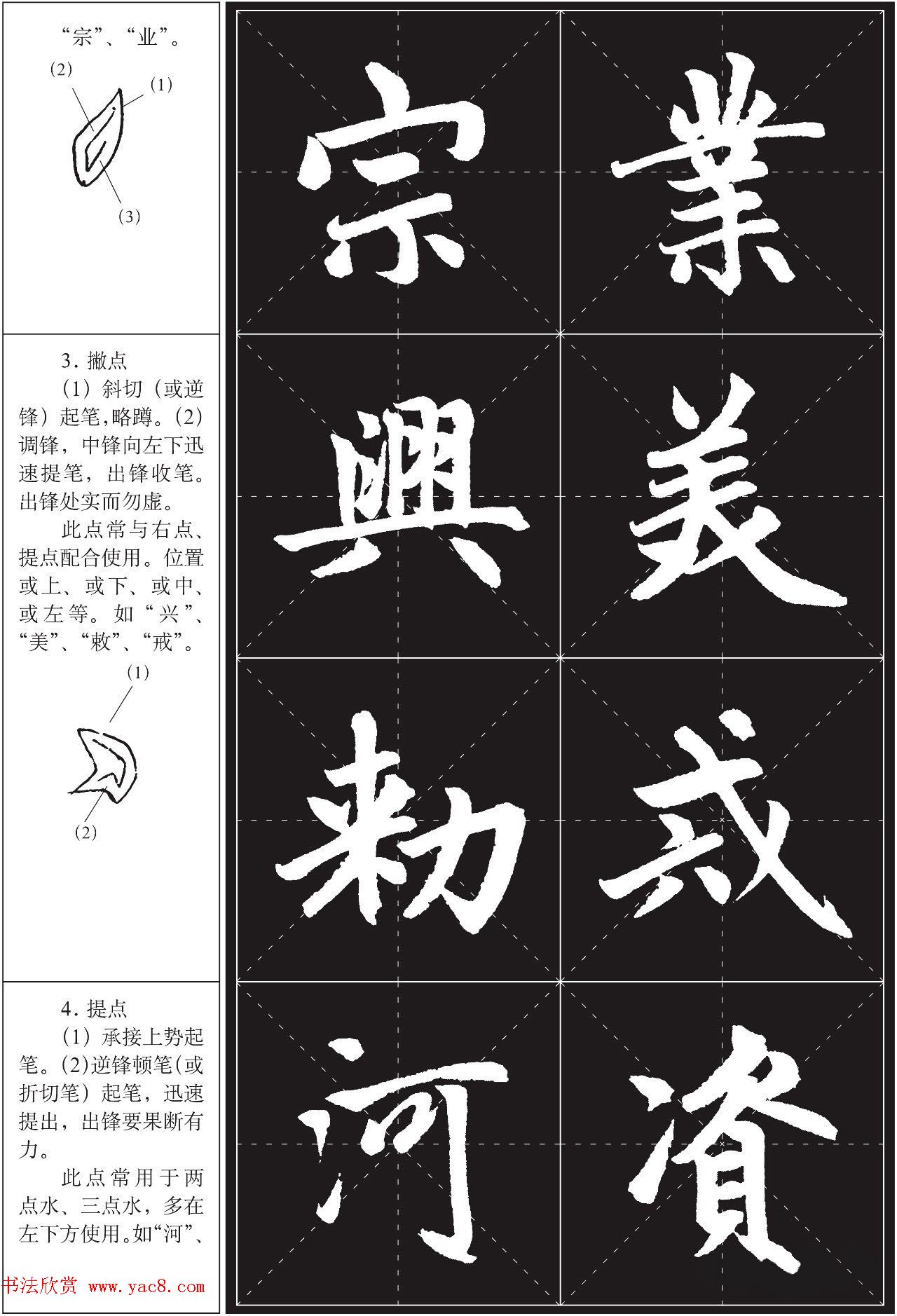 书法培训楷书教程：赵孟頫《胆巴碑》解析