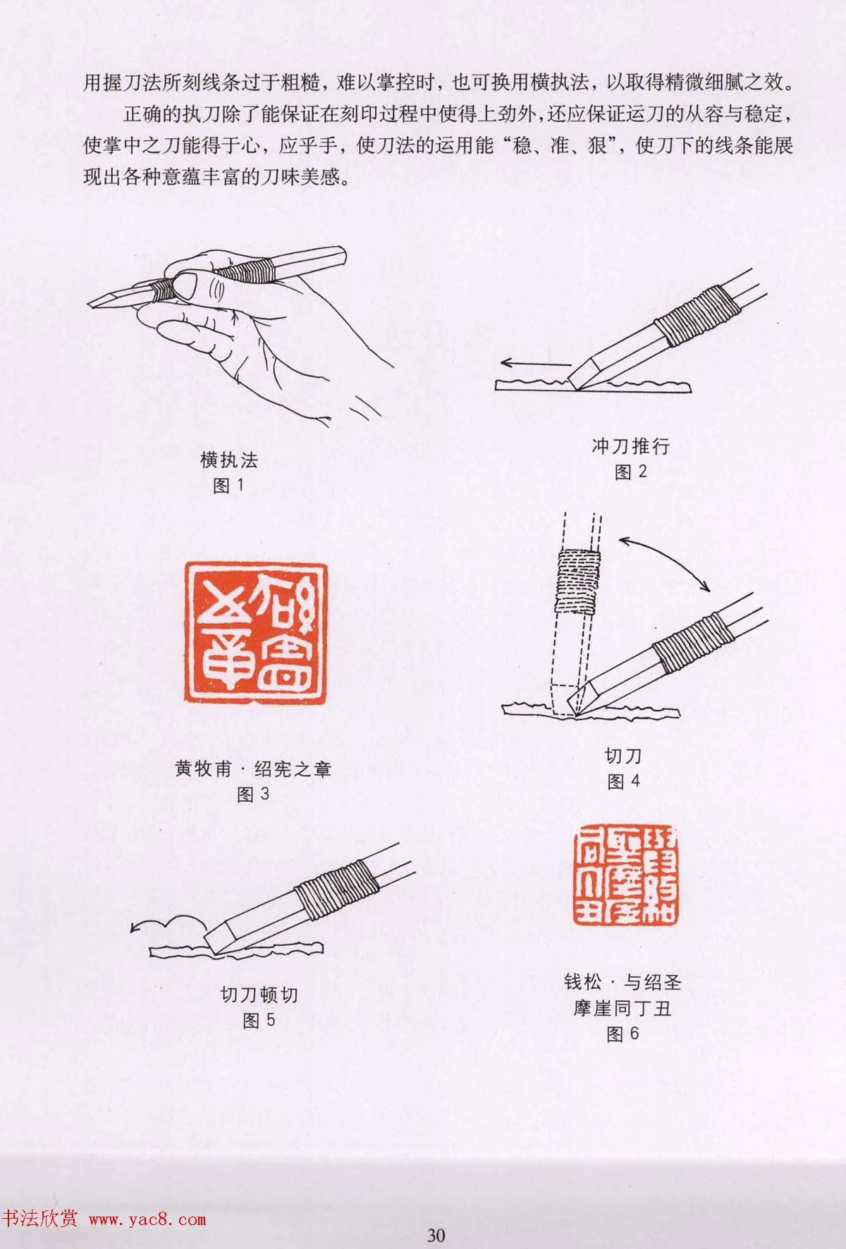 篆刻技法丛书《篆刻刀法百讲》