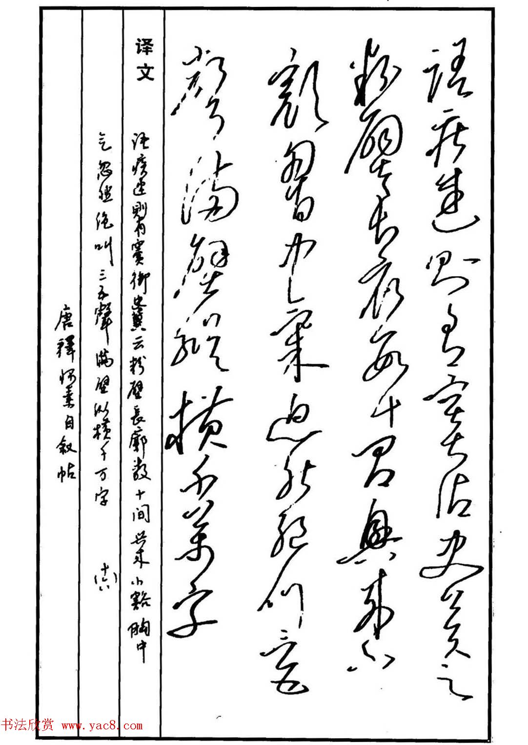 硬笔书法作品集《草书名家精品欣赏》