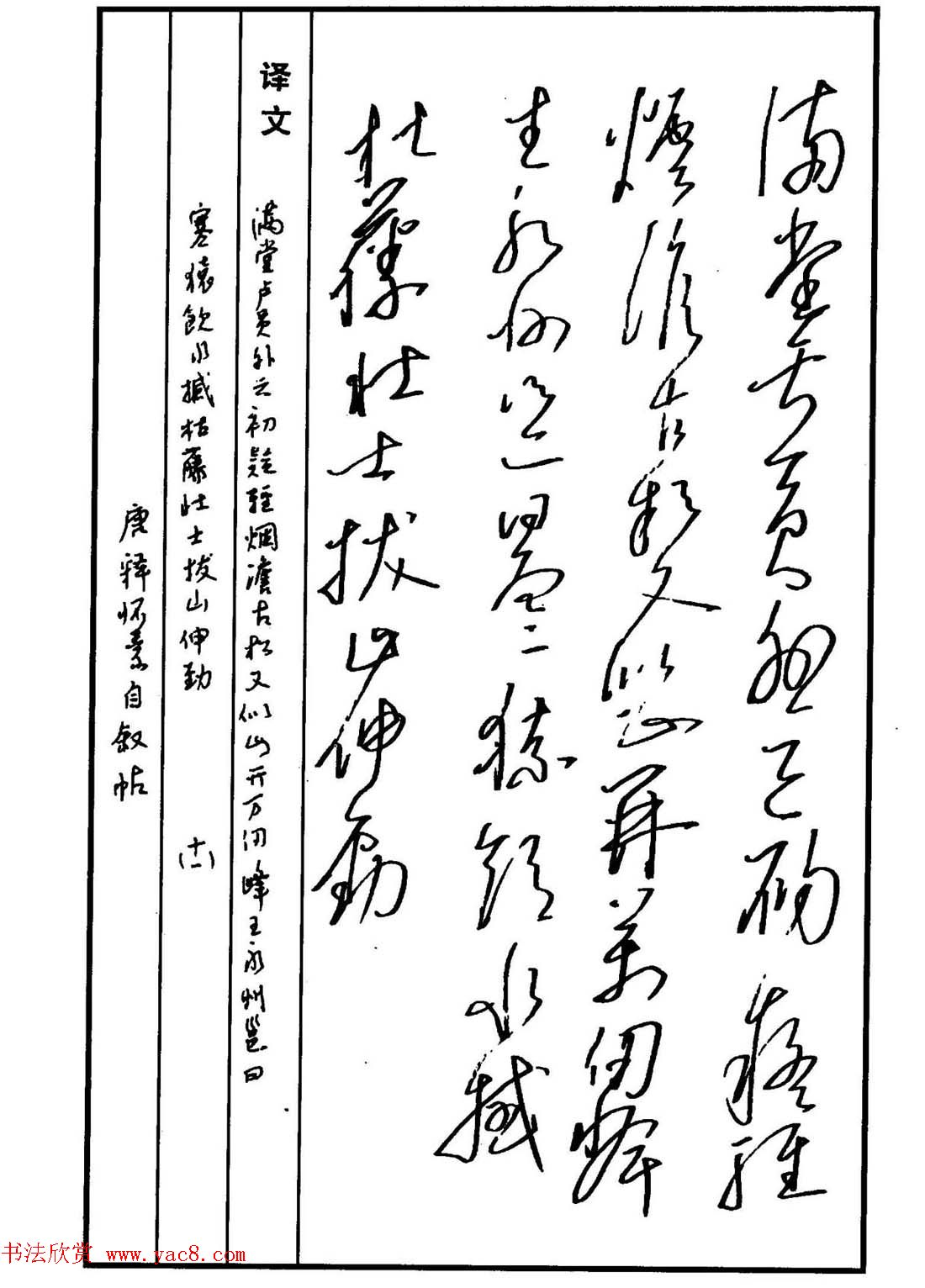 硬笔书法作品集《草书名家精品欣赏》