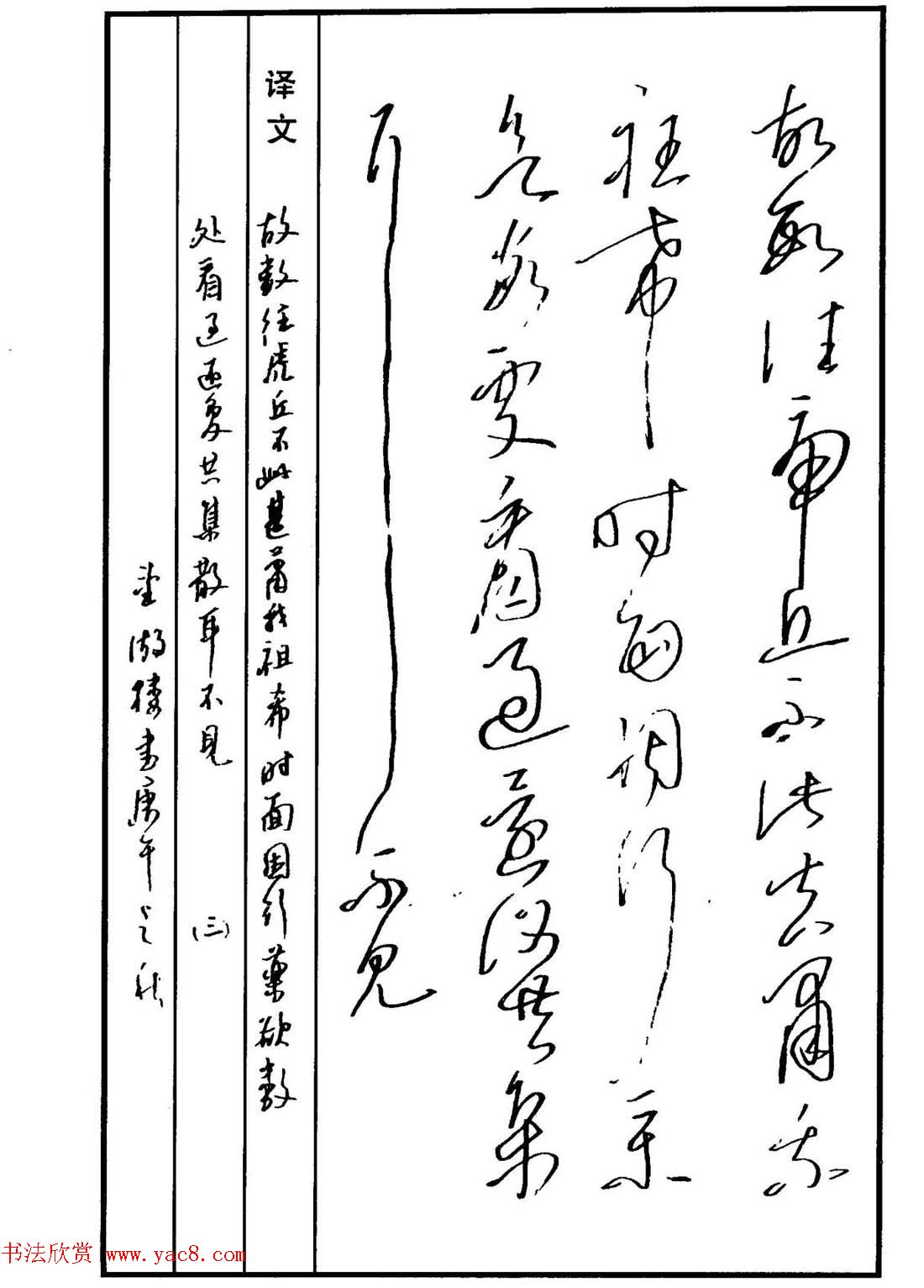 硬笔书法作品集《草书名家精品欣赏》