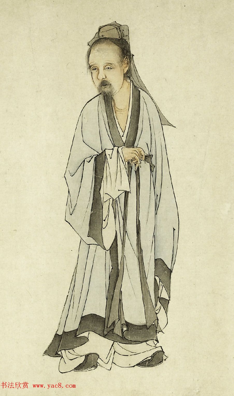 元代华祖立玄门十子图吴炳行楷写传合卷