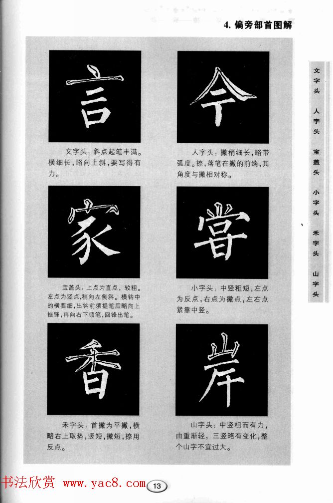 书法学习图解教程《玄秘塔碑临写与创作》