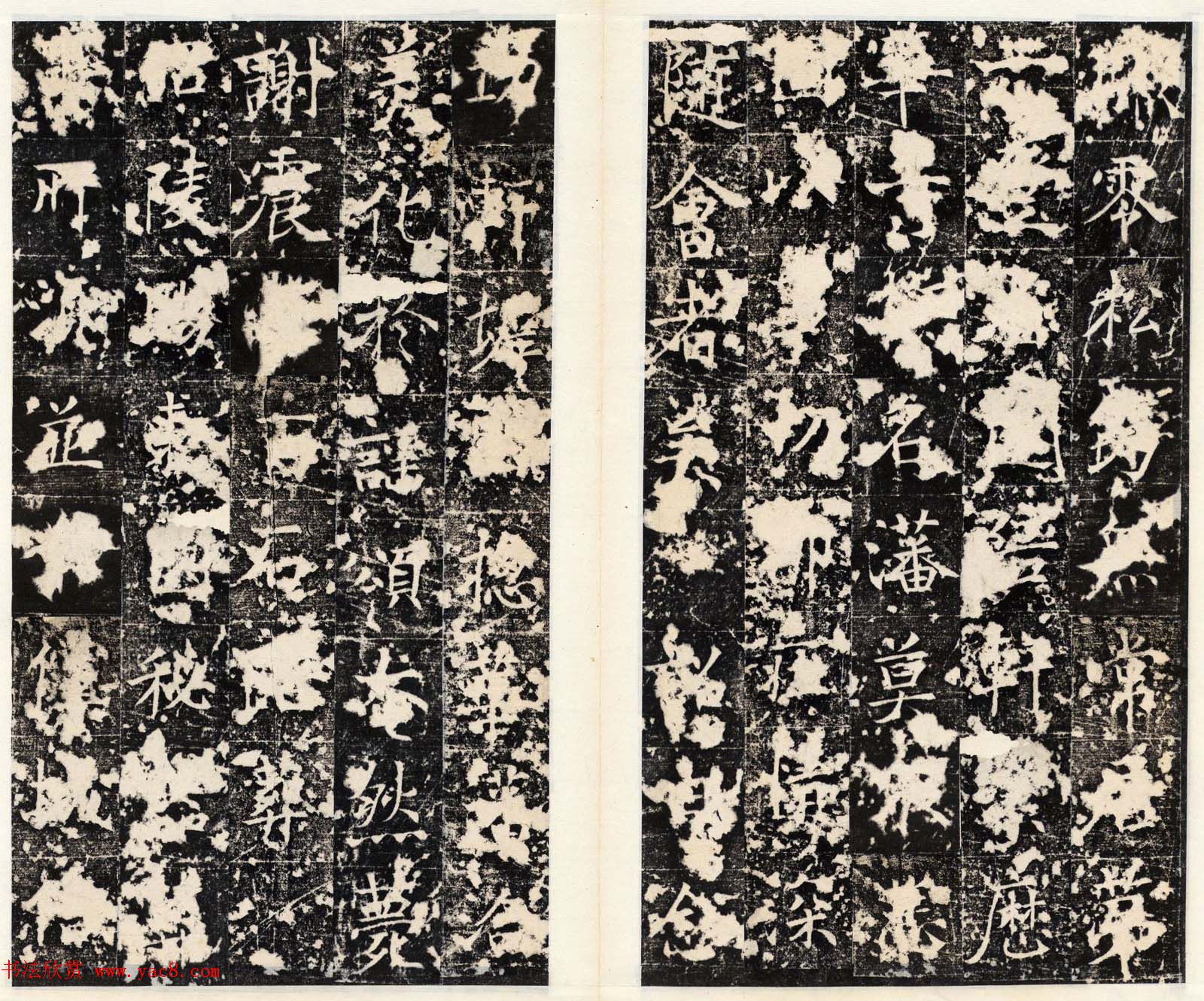 唐代楷书石刻欣赏《阿史那忠碑》合辑 唐代楷书石刻欣赏《阿史那忠碑》合辑