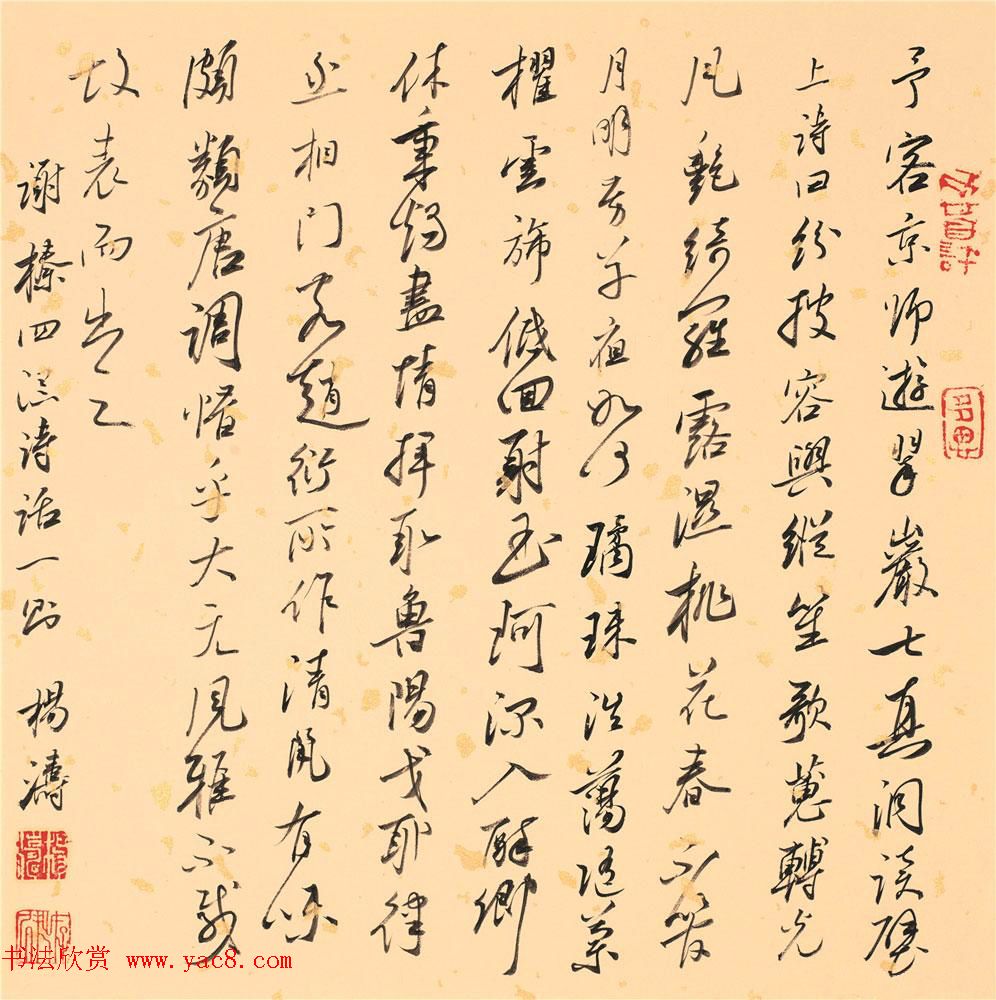 中国艺术研究院杨涛书法作品30幅