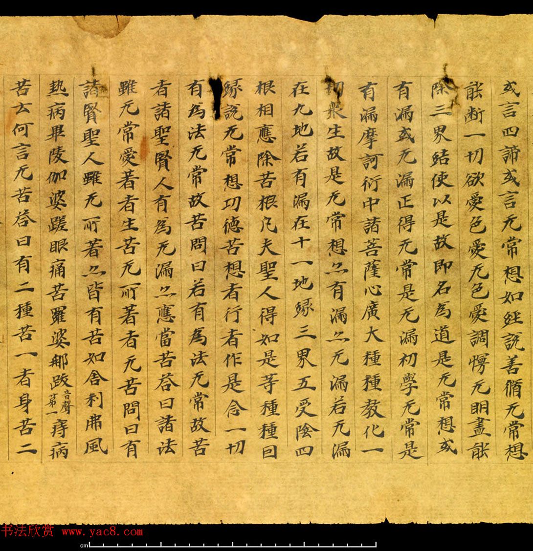 敦煌珍品_大智度初品中想品第三十五释论