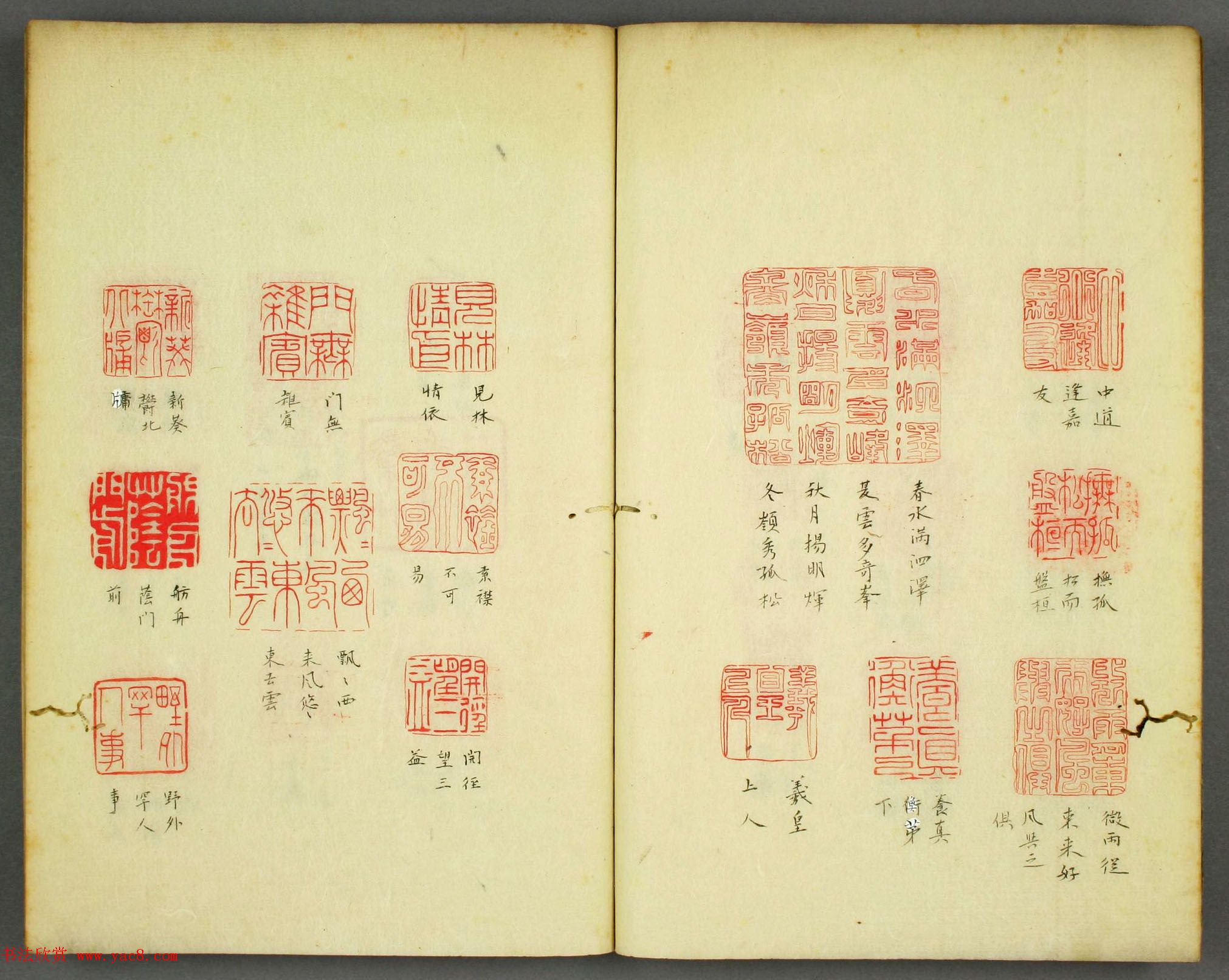 早稻田大学图书《秋水园印谱》大图
