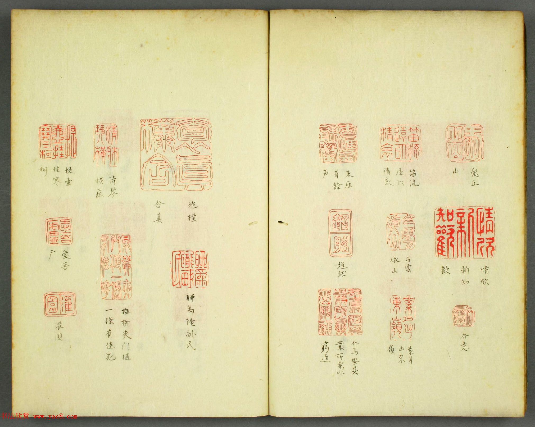 早稻田大学图书《秋水园印谱》大图